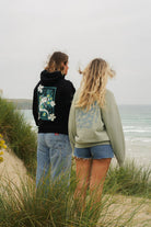 Organic Cotton Black Unisex Hoodie by Seasick Studio