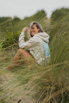 Organic Cotton Beige Unisex Hoodie by Seasick Studio