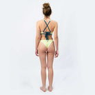 Sustainable Brazilian Bikini Bottom - Lemon/Oceanprint - SEASICK SWIM