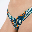 Sustainable Brazilian Bikini Bottom - Lemon/Oceanprint - SEASICK SWIM