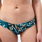 Sustainable Basic Bikini Bottom – Lemon/Oceanprint | SEASICK SWIM