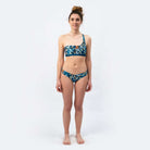 Sustainable Basic Bikini Bottom – Lemon/Oceanprint | SEASICK SWIM